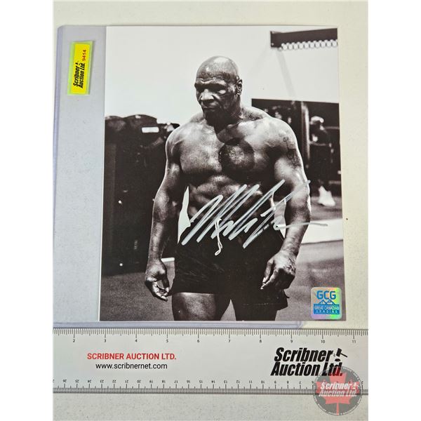 Autographed 8x10 Photo : Mike Tyson (Certified : GCG)