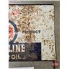 Image 4 : Rack Top Sign : Havoline Motor Oil  (17"H x 25"W)