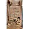 Image 4 : Unrestored Visible Gas Pump : Bulter 61 (Double Lights - 10gal) (w/Pump) (c.1925) c/w Glass Cylinder