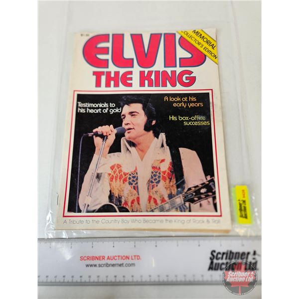 Elvis the King Memorial Collectors Edition Magazine (1977) (8-1/2" x 11")