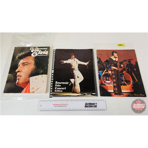 Elvis Collector Combo (3) : -1970s Original Concert Program (vol. 6) (Near Mint Condition) - Concert
