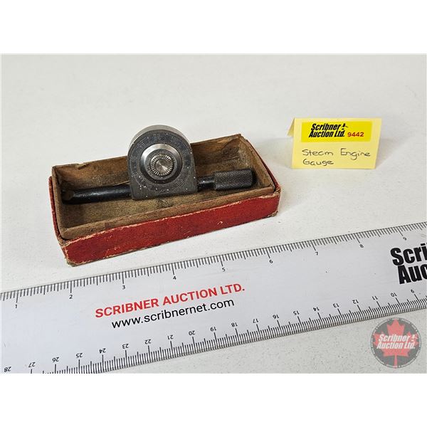 Mechanical Tachometer : Goodell-Pratt (Box Measures : 1"H x 5"W x 2"D)