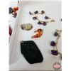 Image 4 : Assortment of Polished Stone Pendants (for Jewellery Making) c/w Necklace & Bracelet