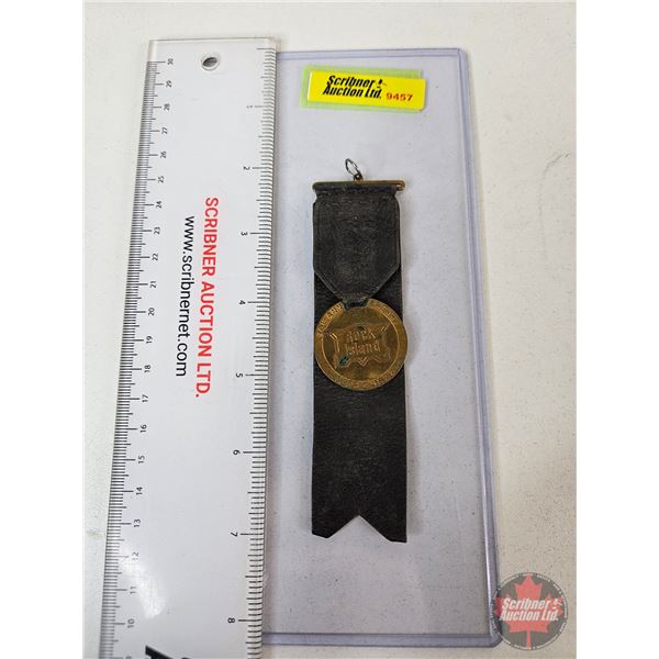 Rock Island Railway Watch Fob (1922)  (5"L)