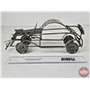 Image 2 : Wine Bottle Holder : Antique Car Design  (6"H x 4-1/2"W x 14"D)
