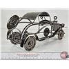Image 4 : Wine Bottle Holder : Antique Car Design  (6"H x 4-1/2"W x 14"D)