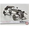 Image 6 : Wine Bottle Holder : Antique Car Design  (6"H x 4-1/2"W x 14"D)