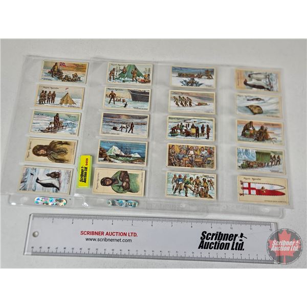 John Players Polar Exploration Cigarette Cards (20 Cards)