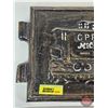 Image 2 : Cast Iron Sign/Plaque : Canadian Pacific Railway (CPR) "McClary's Van" (8-1/2"H x 13-1/2"W x 2"D)