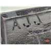 Image 6 : Cast Iron Sign/Plaque : Canadian Pacific Railway (CPR) "McClary's Van" (8-1/2"H x 13-1/2"W x 2"D)