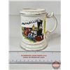 Image 2 : Locomotive Theme Mustache Cup (4-3/4"H)
