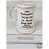 Image 4 : Locomotive Theme Mustache Cup (4-3/4"H)