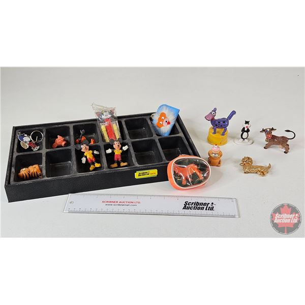 Assortment of Vintage Plastic Toys