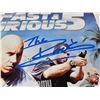 Image 2 : Autographed 8x10 Photo : Dwayne "The Rock" Johnson & Vin Diesel : Fast & Furious (Certified : GCG)