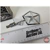 Image 3 : Chrysler Pentastar Hood Ornament w/Box  (Box Measures : 4-1/2"H x 4-1/2"W x 1-1/2"D)