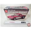 Image 1 : Model Kit : 1957 Chevrolet Corvette Gasser (Scale 1:25) (AMT) (Box Measures : 6-1/2"H x 9-1/4"W x 4"