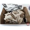 Image 3 : Model Kit : 1957 Chevrolet Corvette Gasser (Scale 1:25) (AMT) (Box Measures : 6-1/2"H x 9-1/4"W x 4"