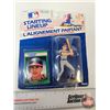 Image 2 : MLB Card & Figurine : Wally Joyner (c.1989) (Kenner) (Package Measures : 9"H x 8"W x 2"D)