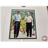 Image 2 : Framed Photo : 82nd PGA Championship 2000 : Jack Nicklaus & Tiger Woods (August 28, 2002) (Frame Mea