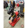 Image 4 : Coin-Op Department Store Kiddie Ride : Donkey : AutoRovo Model 5103 : 50¢ (120V)  (Measures : 55"H x