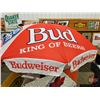 Image 2 : Vintage Budweiser Patio Umbrella & Beer Coroplast Advertising (5) (Largest Coroplast : 48"H x 48"W) 