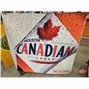Image 6 : Vintage Budweiser Patio Umbrella & Beer Coroplast Advertising (5) (Largest Coroplast : 48"H x 48"W) 