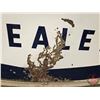 Image 13 : Double Sided Oval Porcelain Dealer Sign : Imperial ESSO  ~ Oval (Alum. Frame)  (Measures : 61"H x 90