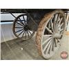 Image 10 : Train Station Platform Luggage Wagon  (Deck Measures : 36"H x 46"W x 118"L)