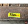Image 15 : Train Station Platform Luggage Wagon  (Deck Measures : 36"H x 46"W x 118"L)