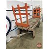 Image 2 : Train Station Platform Luggage Wagon  (Deck Measures : 36"H x 46"W x 118"L)