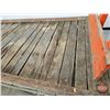 Image 5 : Train Station Platform Luggage Wagon  (Deck Measures : 36"H x 46"W x 118"L)