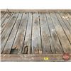 Image 6 : Train Station Platform Luggage Wagon  (Deck Measures : 36"H x 46"W x 118"L)