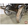 Image 9 : Train Station Platform Luggage Wagon  (Deck Measures : 36"H x 46"W x 118"L)