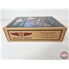 Image 6 : Die-Cast Metal Coin Bank : Wings of Texaco : 1931 Stearman BiPlane (Third in a Series)  (Box Measure