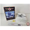 Image 1 : Die-Cast Metal Coin Bank : Wings of Texaco : Texaco's First Plane - 1927 Ford Tri-Motored Monoplane 