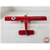 Image 6 : Die-Cast Metal Coin Bank : Wings of Texaco : 1929 Curtiss Robin Airplane (6th in a Series)  (Box Mea