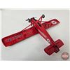Image 8 : Die-Cast Metal Coin Bank : Wings of Texaco : 1929 Curtiss Robin Airplane (6th in a Series)  (Box Mea