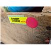 Image 10 : Wooden Apple Crate w/Danger Signs (2), Tin Tractor Toy, Maps (2), 1960's Car Magazines, etc (Crate M