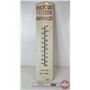 Image 1 : Thermometer : Prestone Anti-Freeze (Embossed) (Re-Painted) (Measures : 36"H x 8"W)