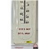 Image 4 : Thermometer : Prestone Anti-Freeze (Embossed) (Re-Painted) (Measures : 36"H x 8"W)