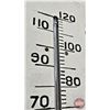 Image 7 : Thermometer : Prestone Anti-Freeze (Embossed) (Re-Painted) (Measures : 36"H x 8"W)
