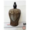 Image 7 : Wooden Duck Decoy (Consignor Tag ~ Bluebill Hen : Working Decoy : Found in Quebec : Glass Eyes)  (Me