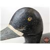 Image 10 : Wooden Duck Decoy (Buckshot Marks) (Consignor Tag ~ Very Hard Working : Bluebill Drake : c.1940 : Qu