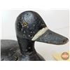 Image 12 : Wooden Duck Decoy (Buckshot Marks) (Consignor Tag ~ Very Hard Working : Bluebill Drake : c.1940 : Qu