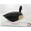 Image 6 : Wooden Duck Decoy (Buckshot Marks) (Consignor Tag ~ Very Hard Working : Bluebill Drake : c.1940 : Qu