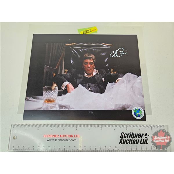 Autographed 8x10 Photo : Al Pacino (Scarface) (Certified : WWOC)