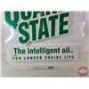 Image 5 : Single Side 3D Embossed Sign : Quaker State  (Measures : 43-1/2"H x 34-1/4"W x 4"D)