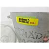 Image 10 : "Canadian Pacific Hotels" Ice Bucket & Wine Decanter (Bucket : 5"H)