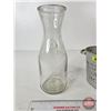 Image 8 : "Canadian Pacific Hotels" Ice Bucket & Wine Decanter (Bucket : 5"H)
