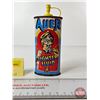 Image 2 : AUER Lighter Fluid Tin  (Measures : 5-1/2"H)
